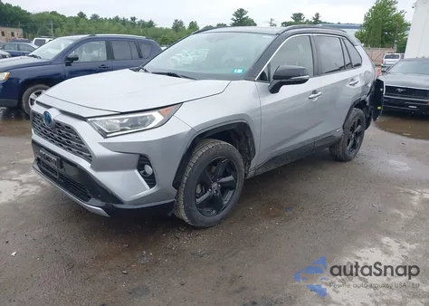 2020 Toyota Rav4 Hybrid Xse from USA, damaged, VIN JTMEWRFVXLJ038250